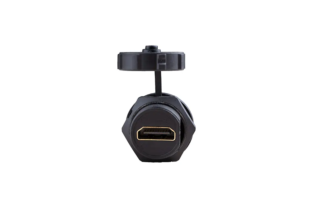 HDMI DUAL PORT FEMALE CONNECTOR DIA22.5MM1