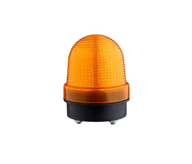 dome shape lamp amber color