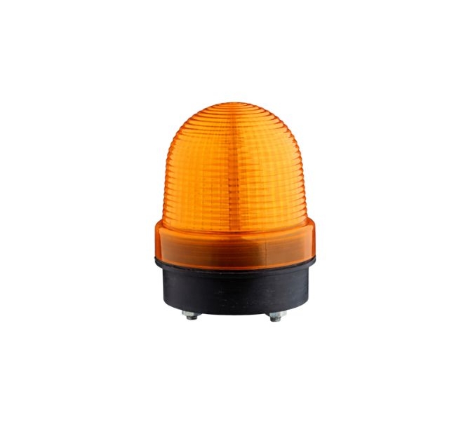 dome shape lamp amber color