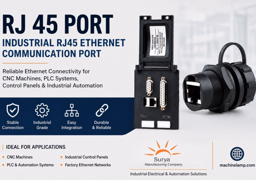 Industrial RJ45 Ethernet Communication Port